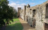 The curtain wall of Newark Castle
